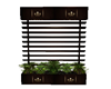 Wood Partition Planter
