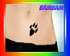 [BAM] Paw Heart Tattoo