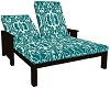 TealWickr Double Lounger