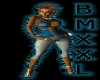 (D) BMXXL PLAIDDE BLUE