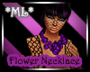 *ML* Flower Necklace