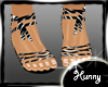 Kids Zebra Strap Sandals