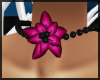 Hot Pink Flower Choker