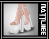 N| Lisa White Heels