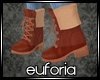 *e* Brown Vintage Boots