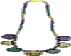 Mardi Gras-Coin Beads