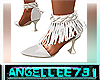 DRAMATIC FRINGES WHITE