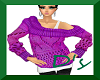 [D's] Purple sweater