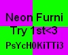 {PK}- Neon Round Chairz