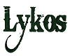 Lykos family 3D sign