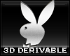 PLAYBOY LOGO 3D