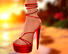 sandal red