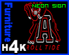 H4K Neon Alabama Sign