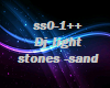 Dj light sand stones