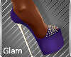 Golden Purple Heels
