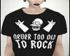 Homer Rock Shirt Black