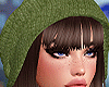 Knit Beanie Brown Hair