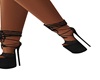 B*  Blk Mesh Heels
