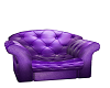 Purple Scruffy Armchair