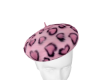 beret pink oncinha