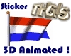Dutch Animated Flag