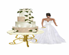 DC"  WEDDING CAKE