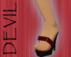 Red Devil Sandals