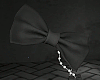 ® Ruffle Hairpin Black