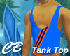 CB Blue Orange Tank Top