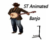ST Country Banjo & Stand