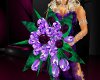 Amethyst Emerald Bouquet