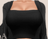 A| Cozy Vest Black