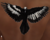 Custom Back Tattoo Raven