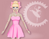 Barbie Doll Pink Dress