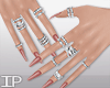 Yadn3ysha Nails+Rings 40