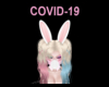 COVID-19 Headsign Pink