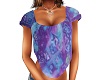 Purple Turquoise Top