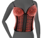 Disaster Corset Red