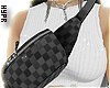 Checkered Cross Body Bag