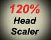 120% Head Scaler