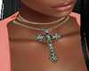 FG~ Mi Crosses Necklace