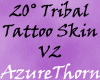 20° Tattoo Skin Black