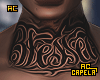 A'c Neck Blessed Tattoo