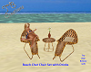 Wicker Beach Chat/Drinks