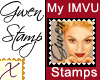X Gwen Fan Stamp