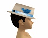 baby blue hat