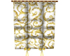 White/Gold Curtains