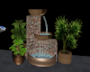 TEF FOUNTAIN WITH PLANTS