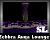 Zebra Aqua Lounge