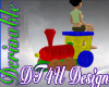 Derivable toytrain seat